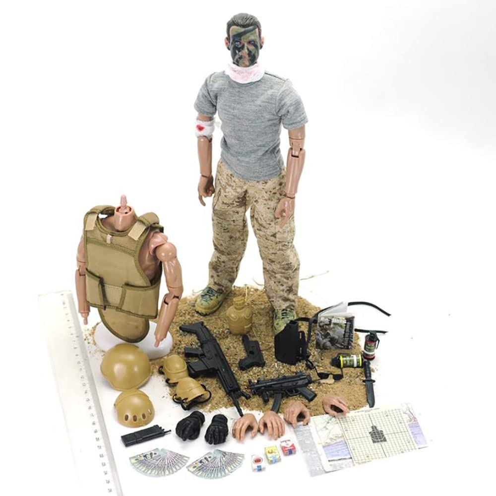 Amazon.co.jp: Lllunimon 1/6陸軍兵士アクションフィギュア