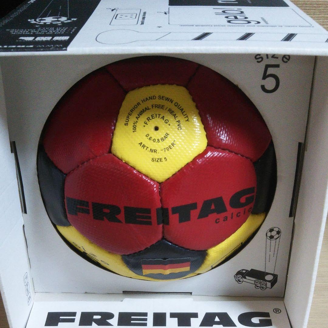 FREITAG サッカーボール サイズ5 オレンジ Amazon.co.jp: FREITAG フライターグ 限定品サッカーボール