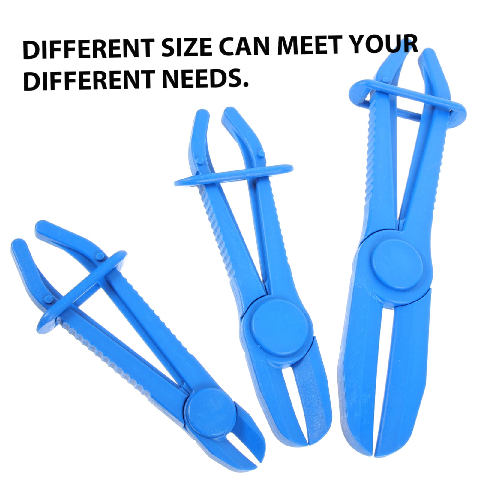 HOLIDYOYO 6pcs Hose Pinch Off Pliers Sturdy Hose Clamp Tools for Automotive Use Non Conductive Design Lines and Gas Lines