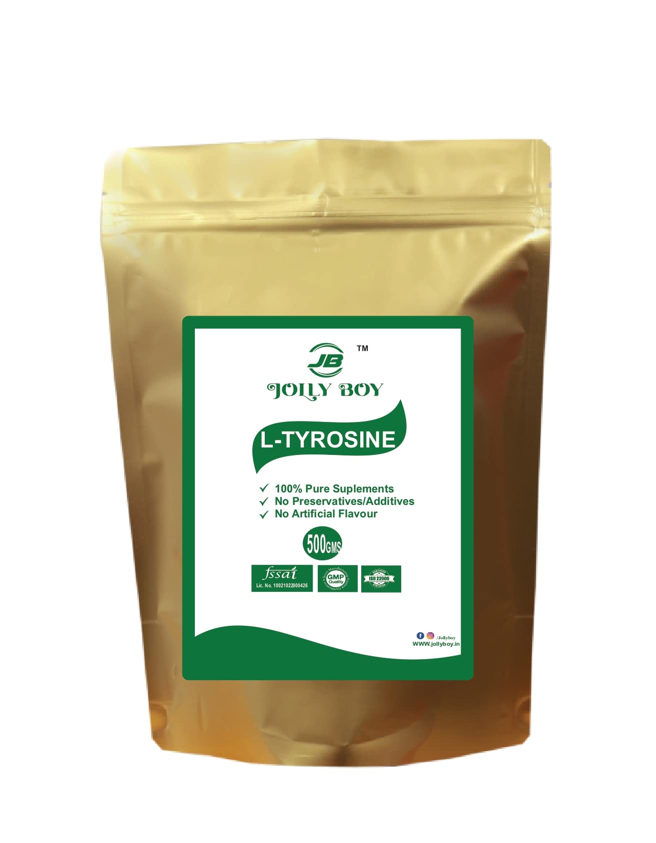 JOLLY BOY L-TYROSINE Powder (5) (B0BSQKRKCP) Amazon Price History, Amazon Price Tracker