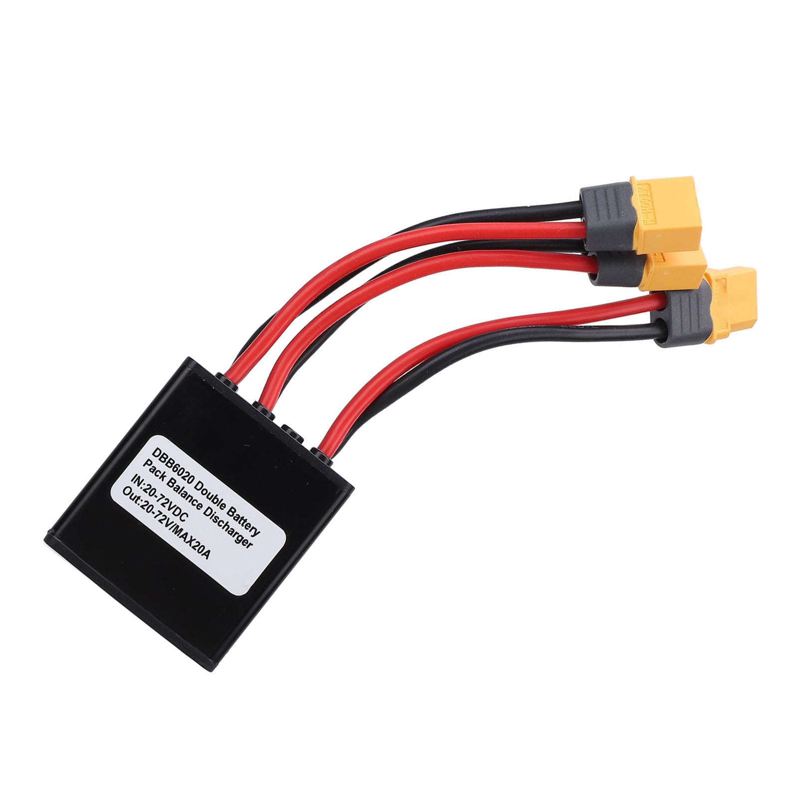 Keenso Converter de Descarga de Batería Doble, Adaptador de Módulo Paralelo de Batería de Equilibrio de 20-80V para un Motor de 250-3000W (40A)