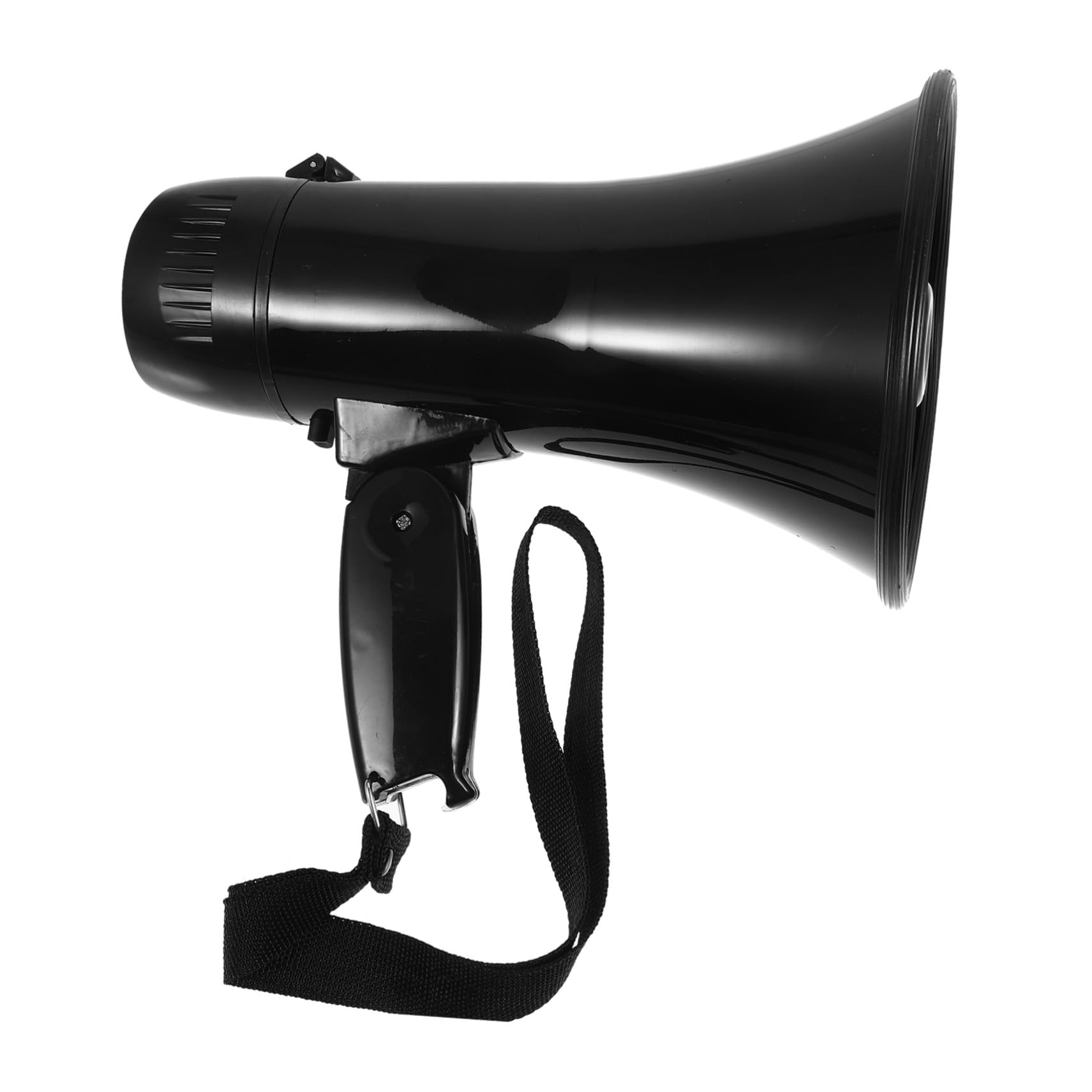 BESPORTBLE Megáfono Práctico de 25w Grabación de 240 Segundos, Negro