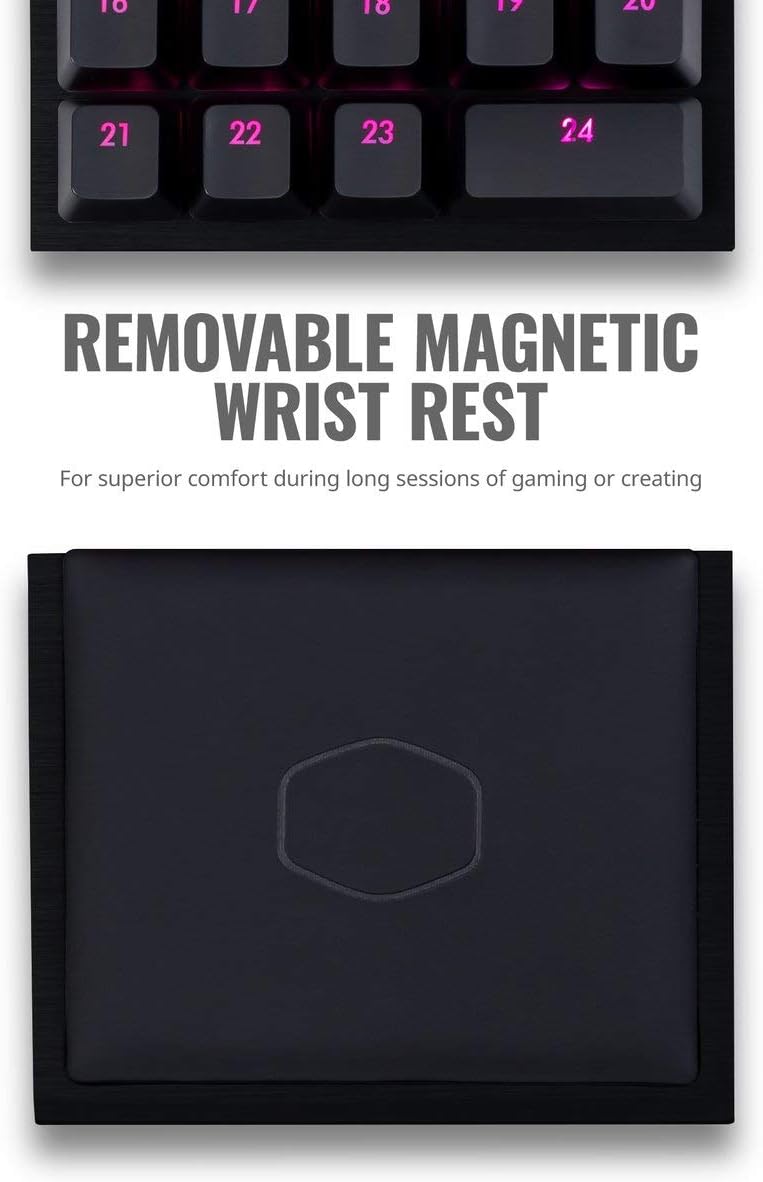 Blасk Frіdау Sаlе 2022 Cooler Master ControlPad 24 Keys with RGB, Gateron Switches and Exclusive Aimpad Pressure Sensitive Technology 🛒 Crаzу Dеаlѕ Cooler Master ControlPad 24 Keys with RGB, Gateron Switches and Exclusive Aimpad Pressure Sensitive Technology