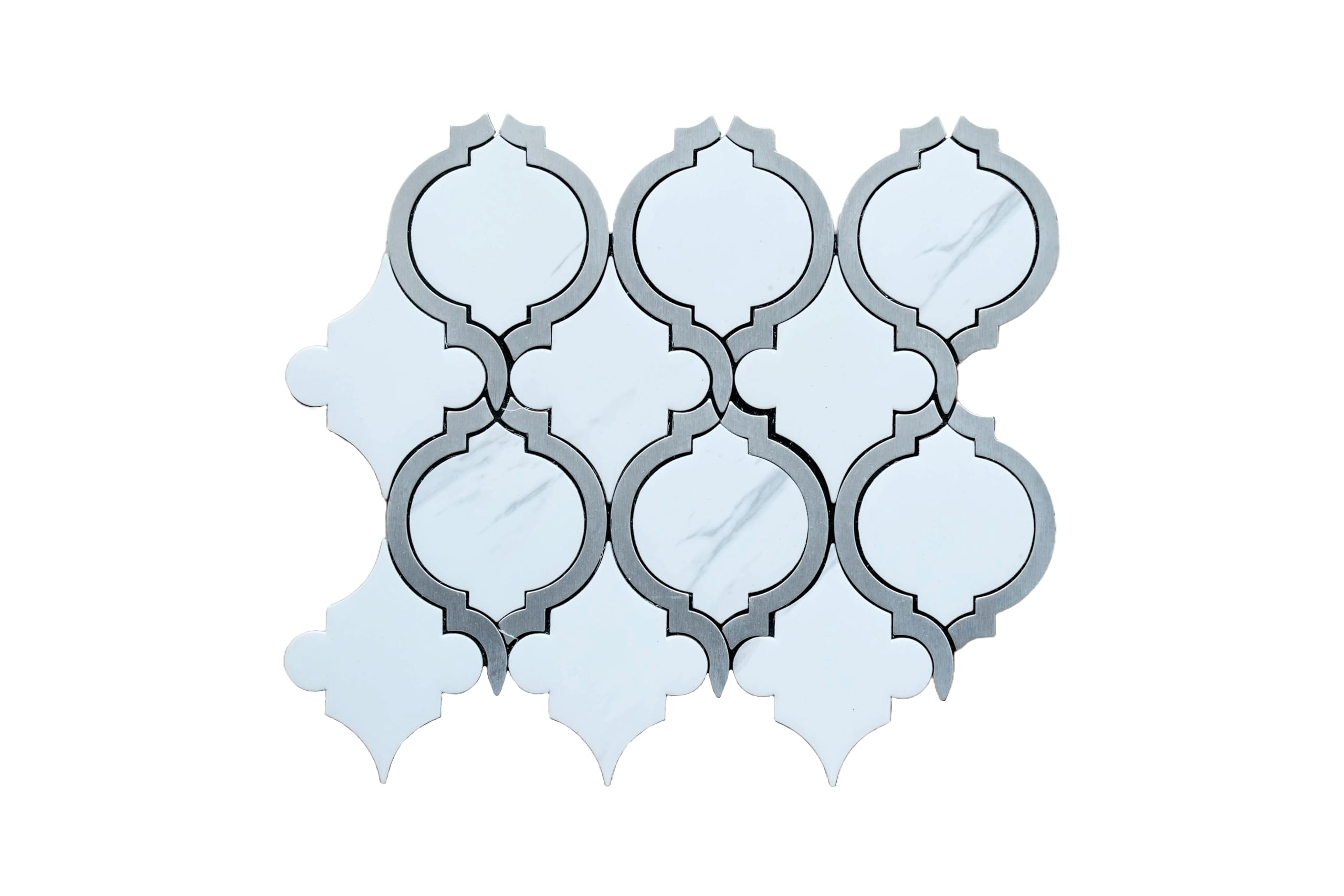 SPARKED 3D Mosaic Tile Stickers Wall Sticker Home Decor For Kitchen Bathroom | Kitchen Backsplash Tile | Peel And Stick Tile Metal Backsplash | Wall Decor Mosaics Tiles (Multicolor) | (Ws27 Pack Of 2)