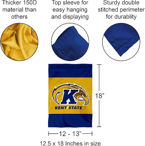 Miniatura 3 de Bandera de jardín Kent State Golden Flashes