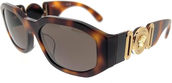 Amazon.com: Sunglasses Versace VE 4361 F Asian fit 521773 Havana