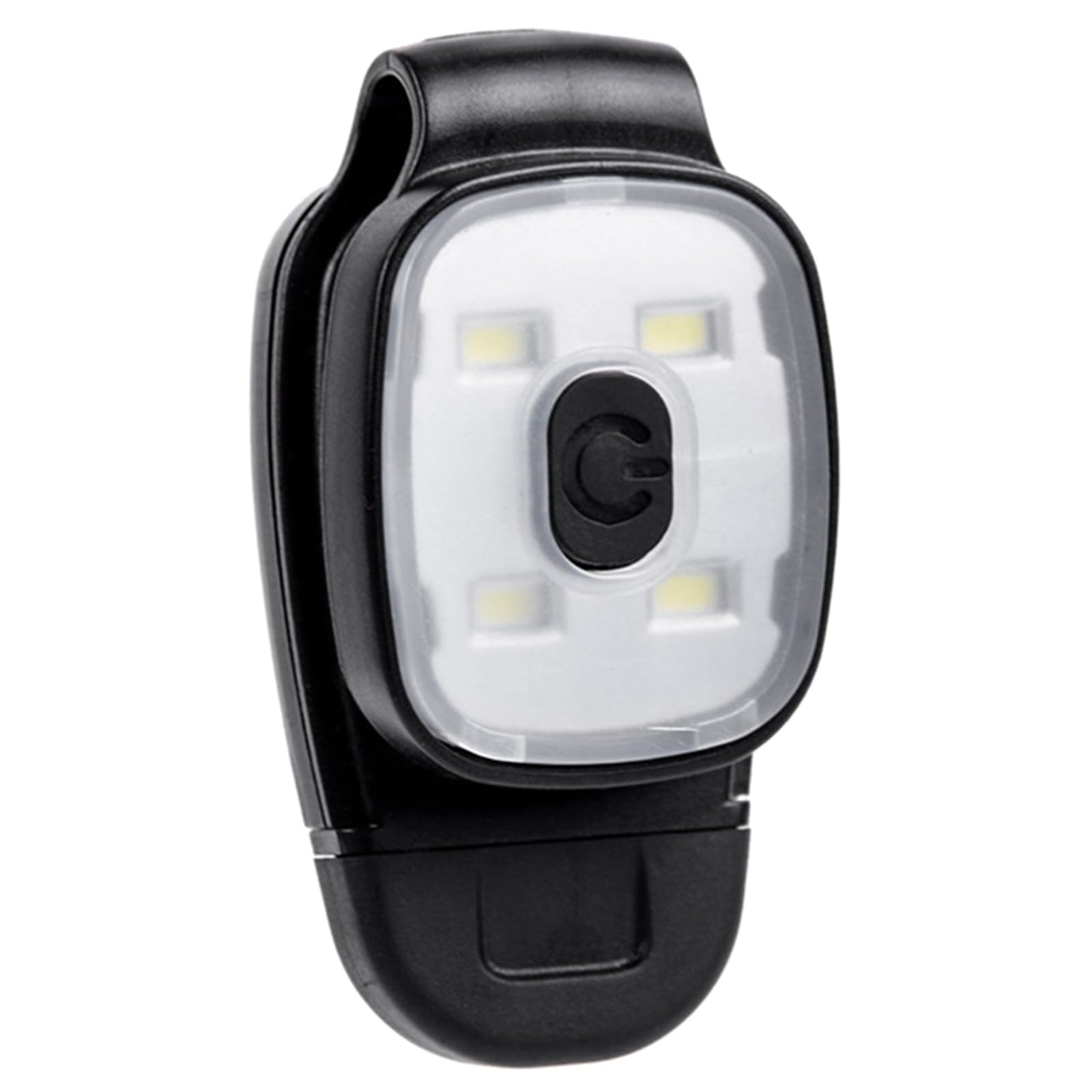 Zhouyqx As Shown Usb Rechargeable Led Clips On Lights Night Running Chest Lights Flashlight Portable Jogging Lights Running Gear