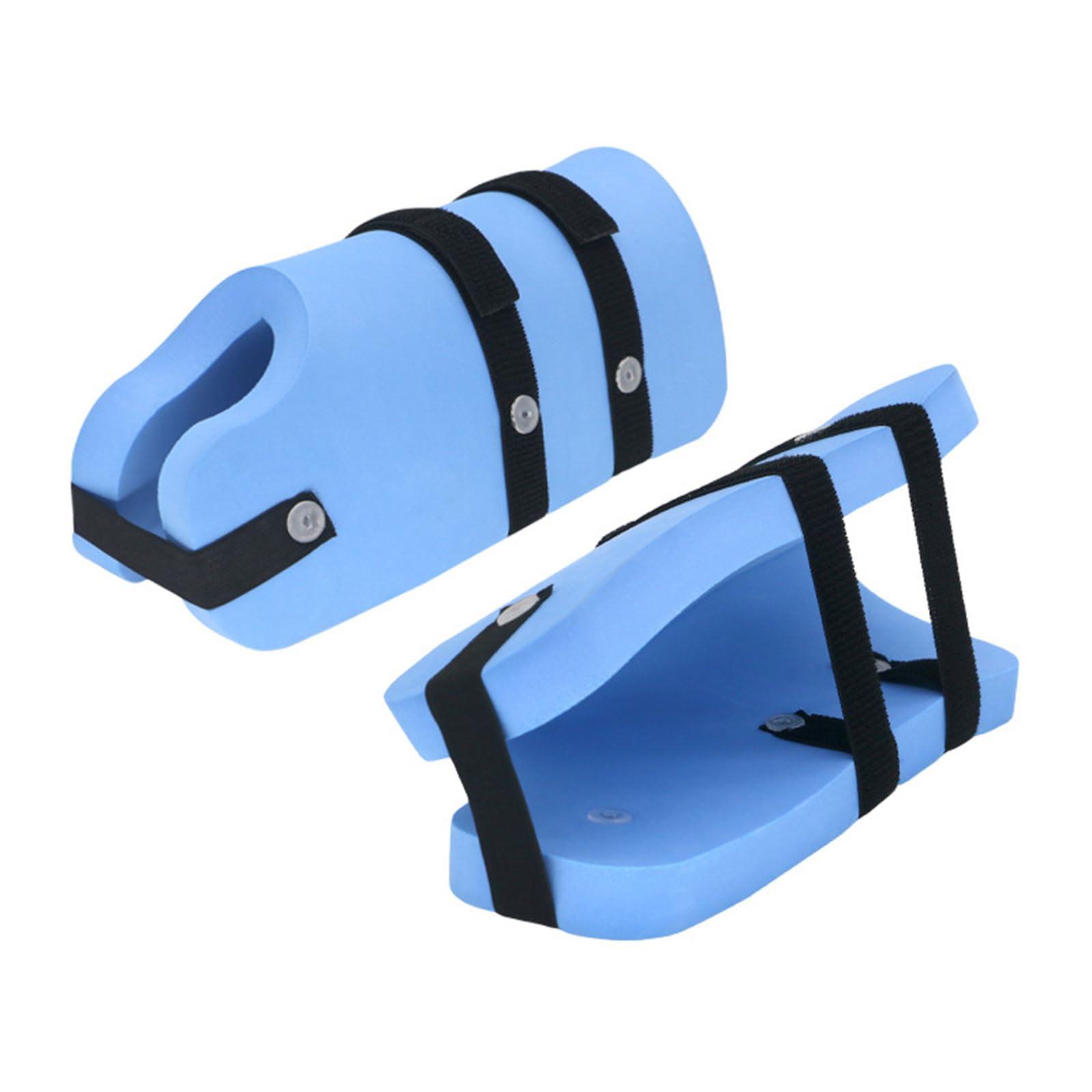 Nawwgy Portable Adjustable Foam Swim Aquatic Cuffs 2Pcs Water Aerobics Exercise Set Swimming Accessory for Arms and Ankles Swimming Buoyancy Shoes