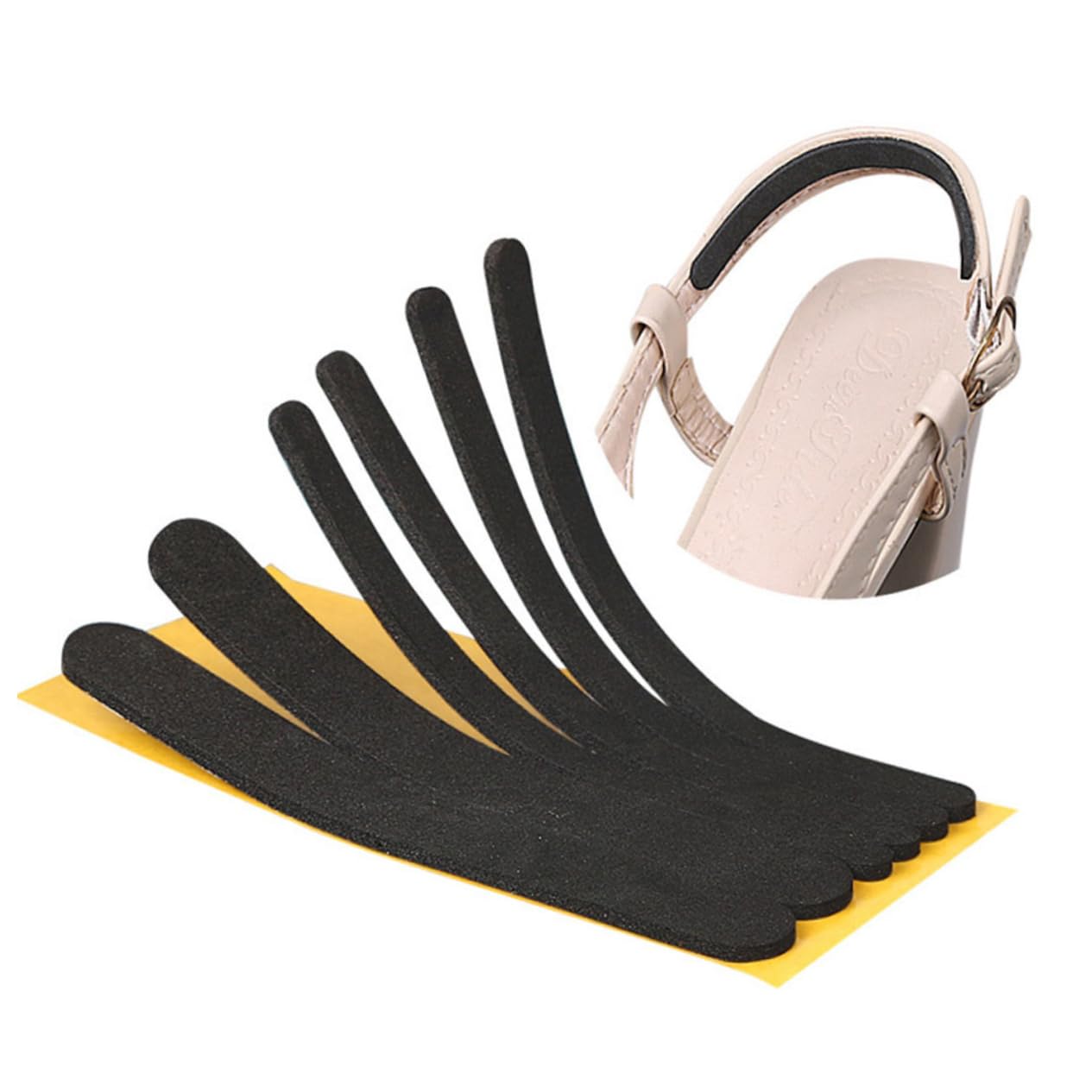 SOLUSTRE 18blätter Fersenschutz-pads Für High Heels Anti-reibung Fersenkissen Mit Selbstklebender Rückseite Geeignet Für Verschiedene Schuharten Fußschmerzen Und Blasenbildung