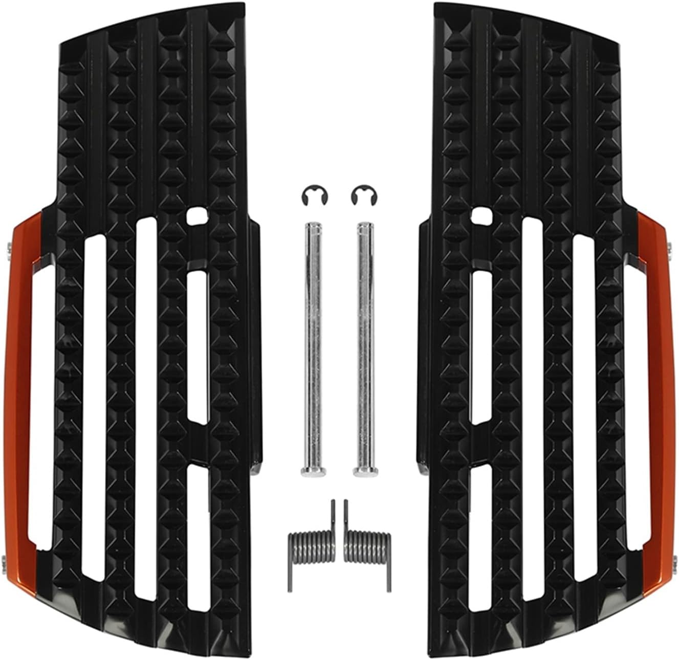 MaNboc Motorcycle Driver Floorboard Kit Compatible with Harley Fat Boy FLFB 2018-2019 Deluxe FLDE 2018-2020 Softail Slim FLSL Heritage Classic FLHC (Color : Style A)