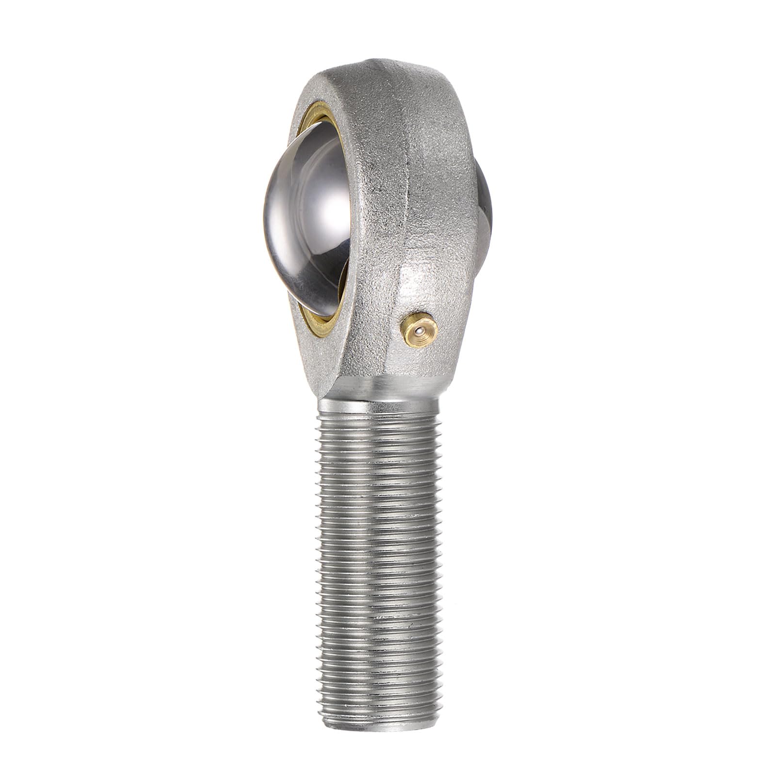 QUARKZMAN 4pcs POSB12 Cojinete de Extremo de Varilla Macho de 3/4 Pulgadas de Diámetro y Rosca Derecha de 3/4-16 Extremos de Varilla con Autolubricación Incluye Tuercas de Bloqueo