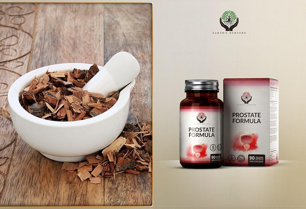 EN Prostata Integratore | 90 Prostata Capsule - ad Alto Dosaggio Con Licopene e Zinco | Non-OGM, Senza Glutine e Allergeni | Prodotto nel Regno Unito