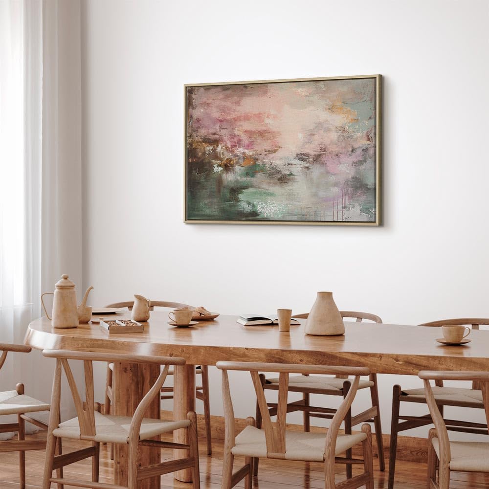 murando - Obraz na Płótnie Strukturalnym Abstrakcyjna Natura Krajobraz 120x80 cm - Duży Obraz na Ścianę - Wydruk Zdjęcie Nowowczesna Grafika - Dekoracja Ścienna do Salonu - a-H-10028-b-a