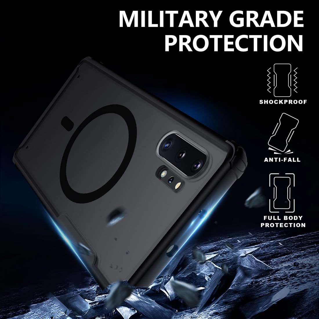 Amazon.com: TIANNIUKE Magnetic Case for Samsung Galaxy Note 10