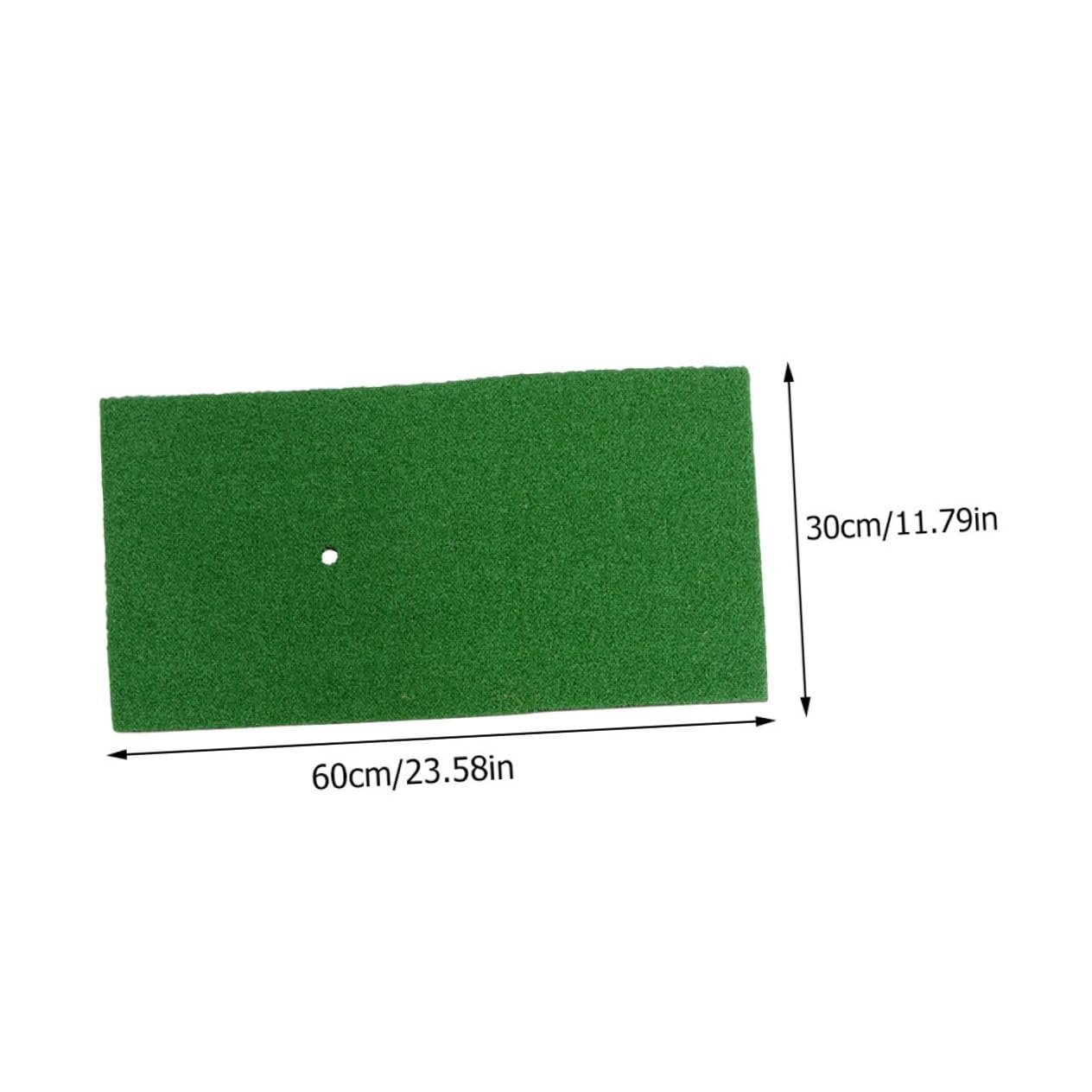 Tapete de Práctica de Golf Verde 5 Piezas Césped PP