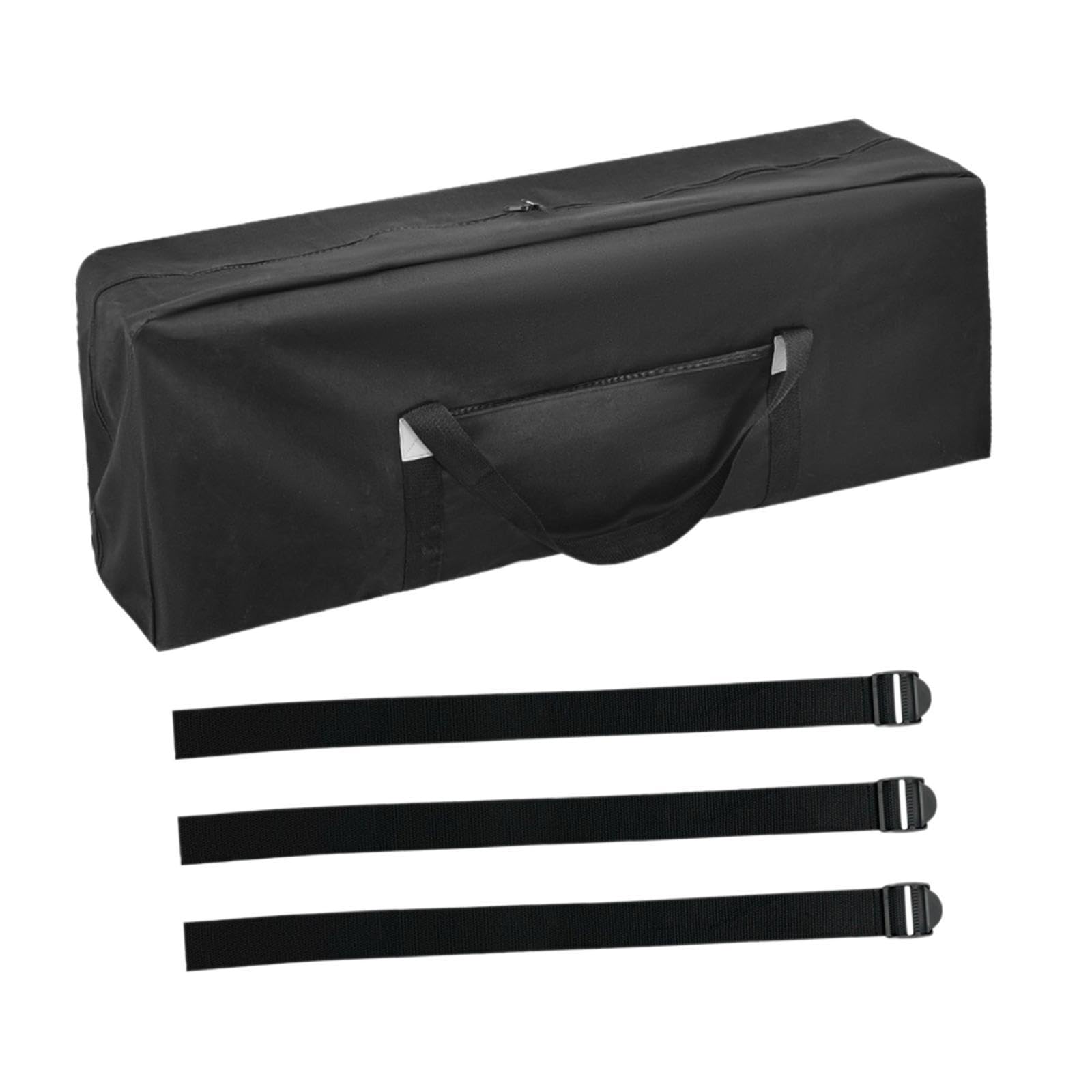 3 Pièces Sac de Scooter Pliable Sac de Rangement Oxford Imperméable avec Sangles de Fixation et Compartiment Latéral pour Porter Protéger Transporter