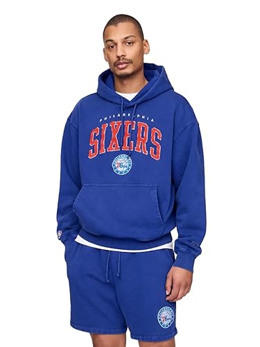 Men's X Nba Graphic Logo Hoodie Sweatshirt