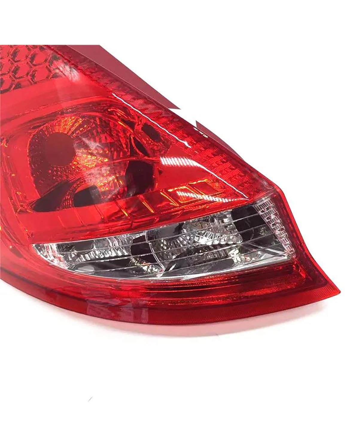 Auto Fanalino Per Ford Fiesta Hatchback 2009-2012 Accessori Auto Gruppo Fanale Posteriore Luci Freni Retromarcia Indicatori Direzione Lampada LED Fanale Posteriore(Sinistra)
