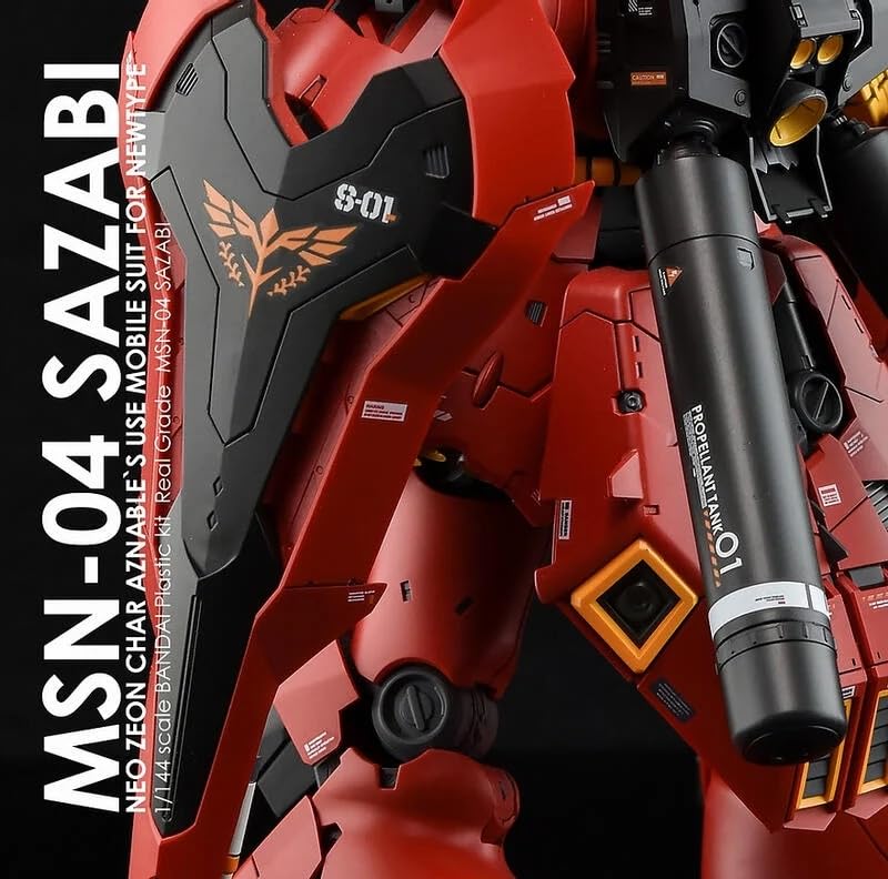 Amazon | 〔1/144スケール HG/RG〕MSN-04 サザビー 用水転写式デカール