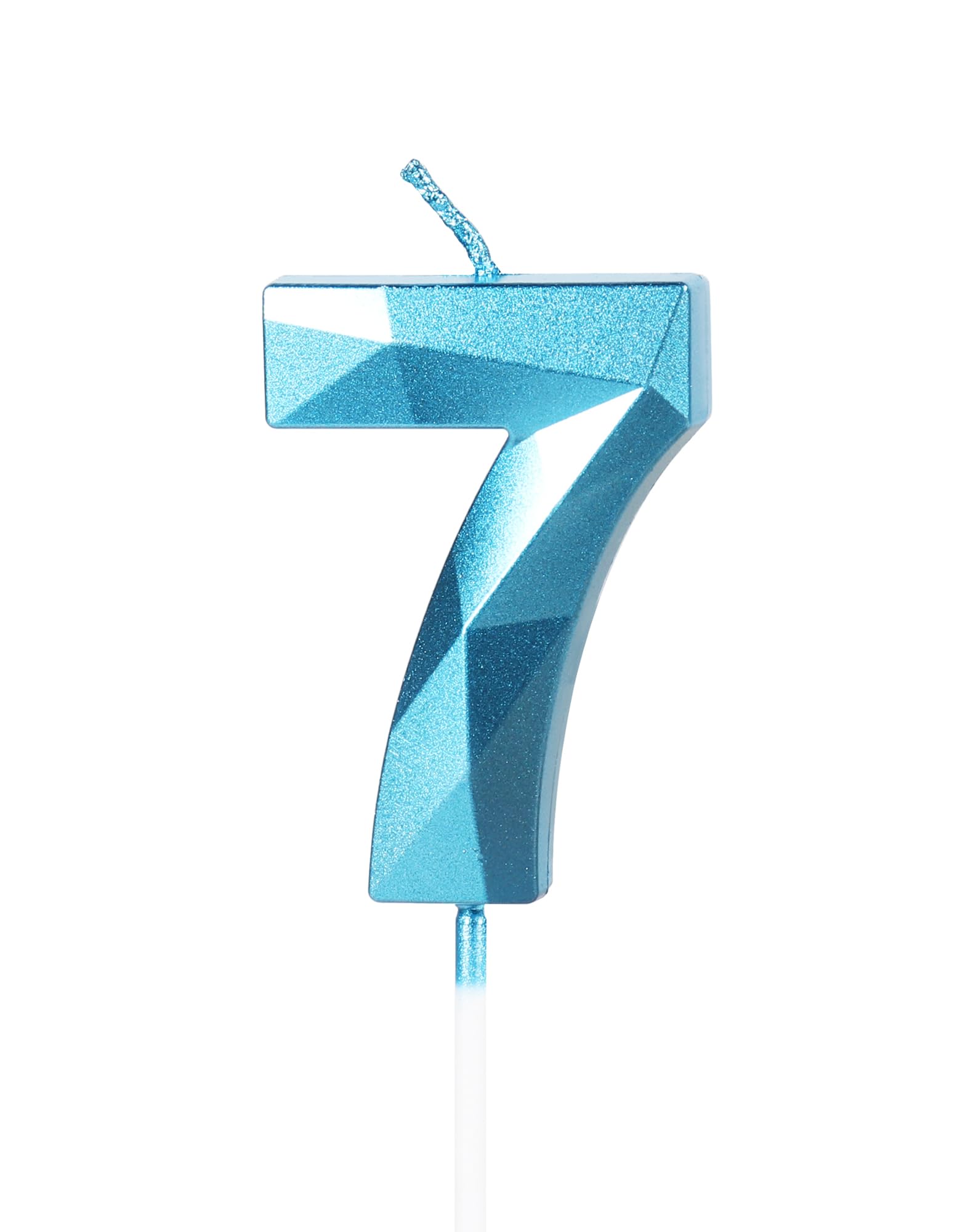 Amazon.co.jp: ナンバー7キャンドル、7歳の誕生日キャンドル、ケーキ用