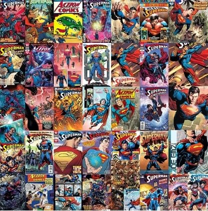 Amazon.com: DC Superman Ultimate Comic Book Value Gift Set- 10