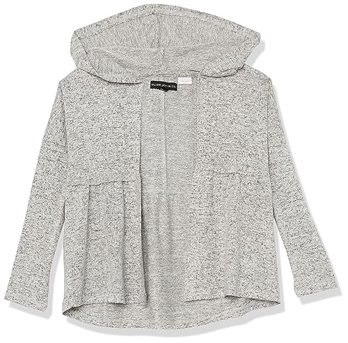 Image of Silver Jeans Co. Girls' Long Sleeve Hooded Cardigan