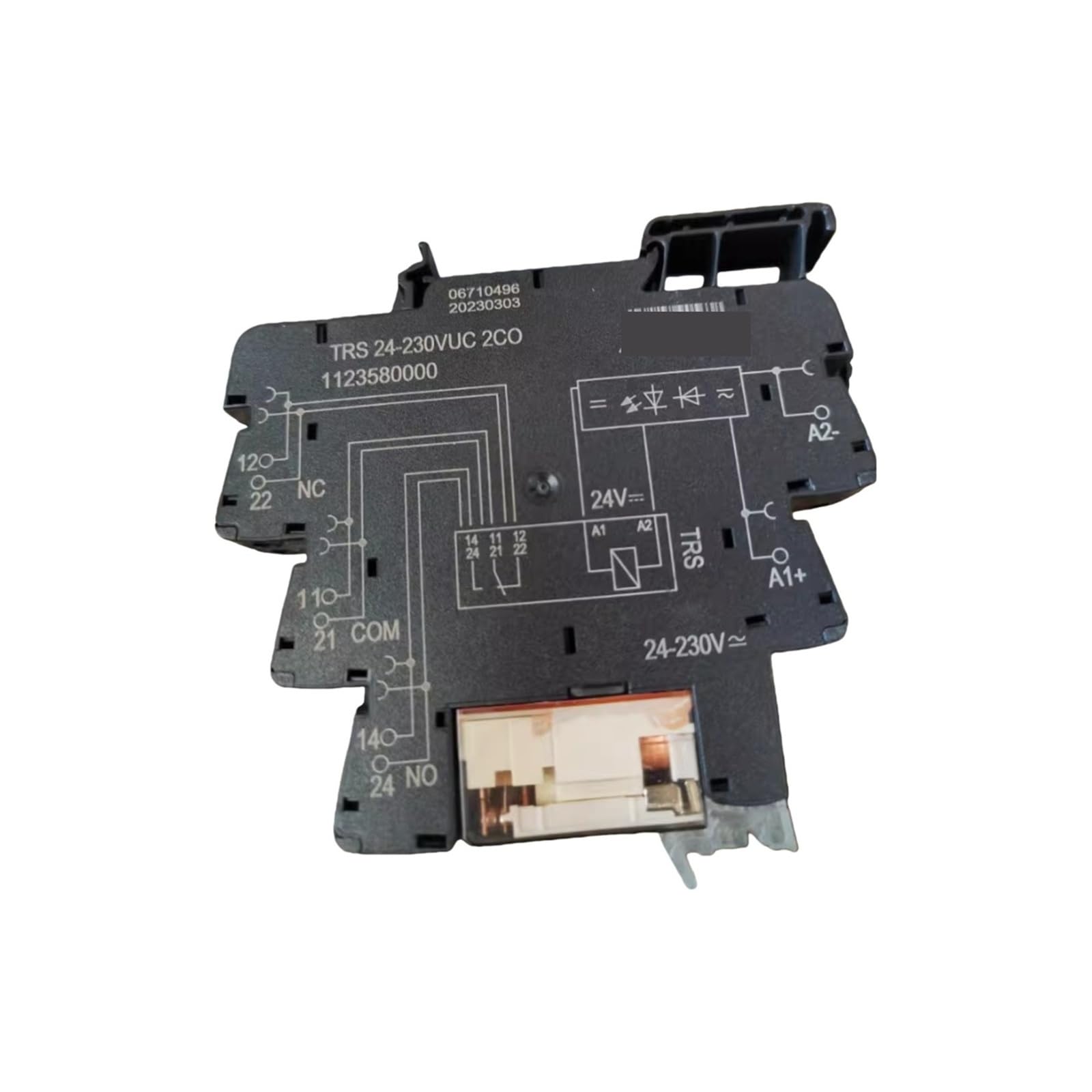 Module relais 24-230VUC 8A 1123580000 pour protéger les sorties d'automates programmables - 3