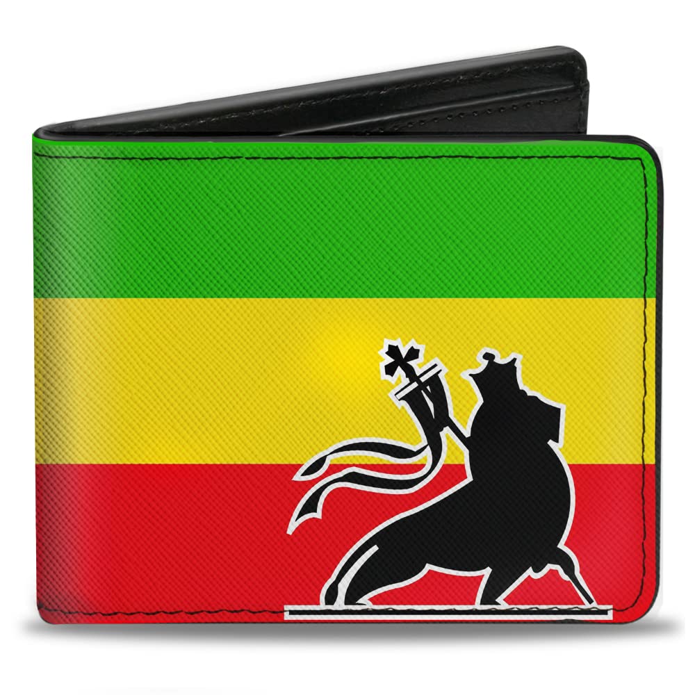 Buckle-DownMen's Bifold Wallet Lion of Zion, 4.0" x 3.5", Lion of Zion, 4.0" x 3.5", Buckle-down Bifold Wallet Lion of Zion