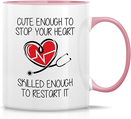 Vista 170 de Retreez Taza divertida – Trust Me I'm Almost a Doctor - Tazas de café de cerámica de 11 onzas – Divertido, sarcasmo, sarcástico, motivacional