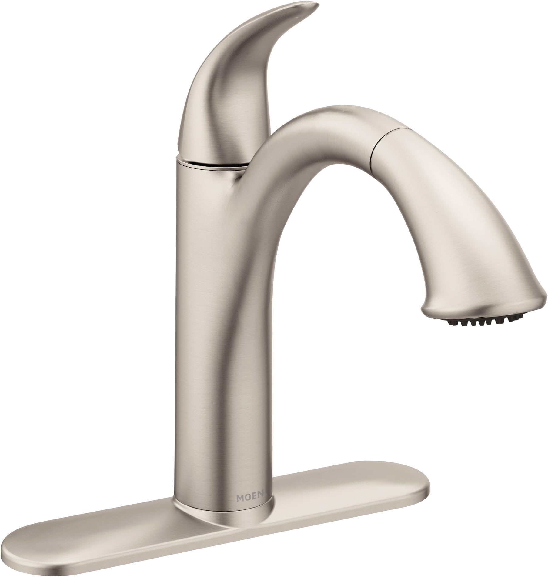 Moen Camerist Spot Resist Stainless One-Handle Kitchen Faucet with Pullout Spray Head, Featuring Power Clean and Reflex Docking System, 7545SRS