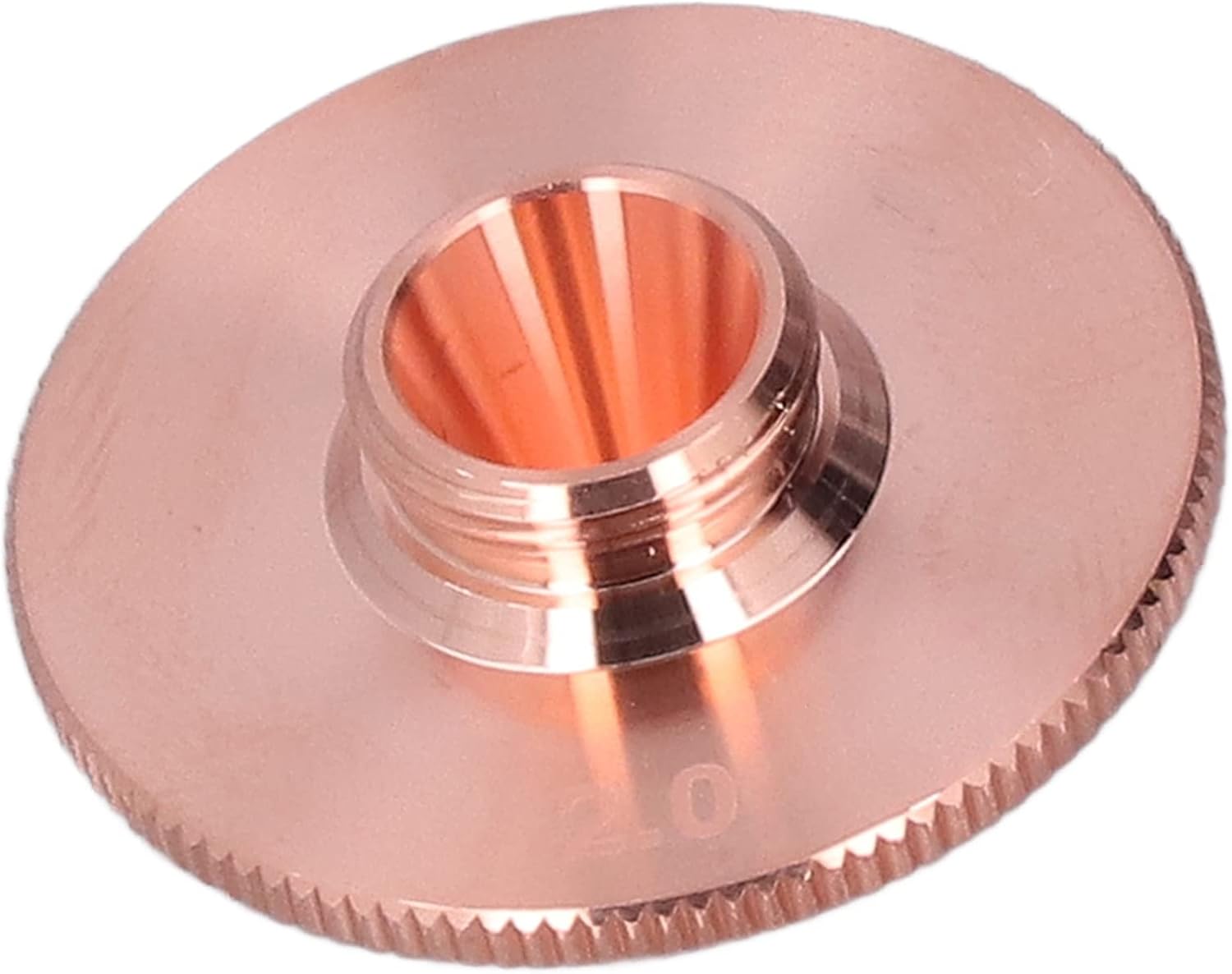 Cutting Nozzle Single Layer Fiber Copper Welding Machine Industrial Parts Accessories 2. Hole Dia 2. 0Mm)(2.0 (Hole Dia 2.0mm))