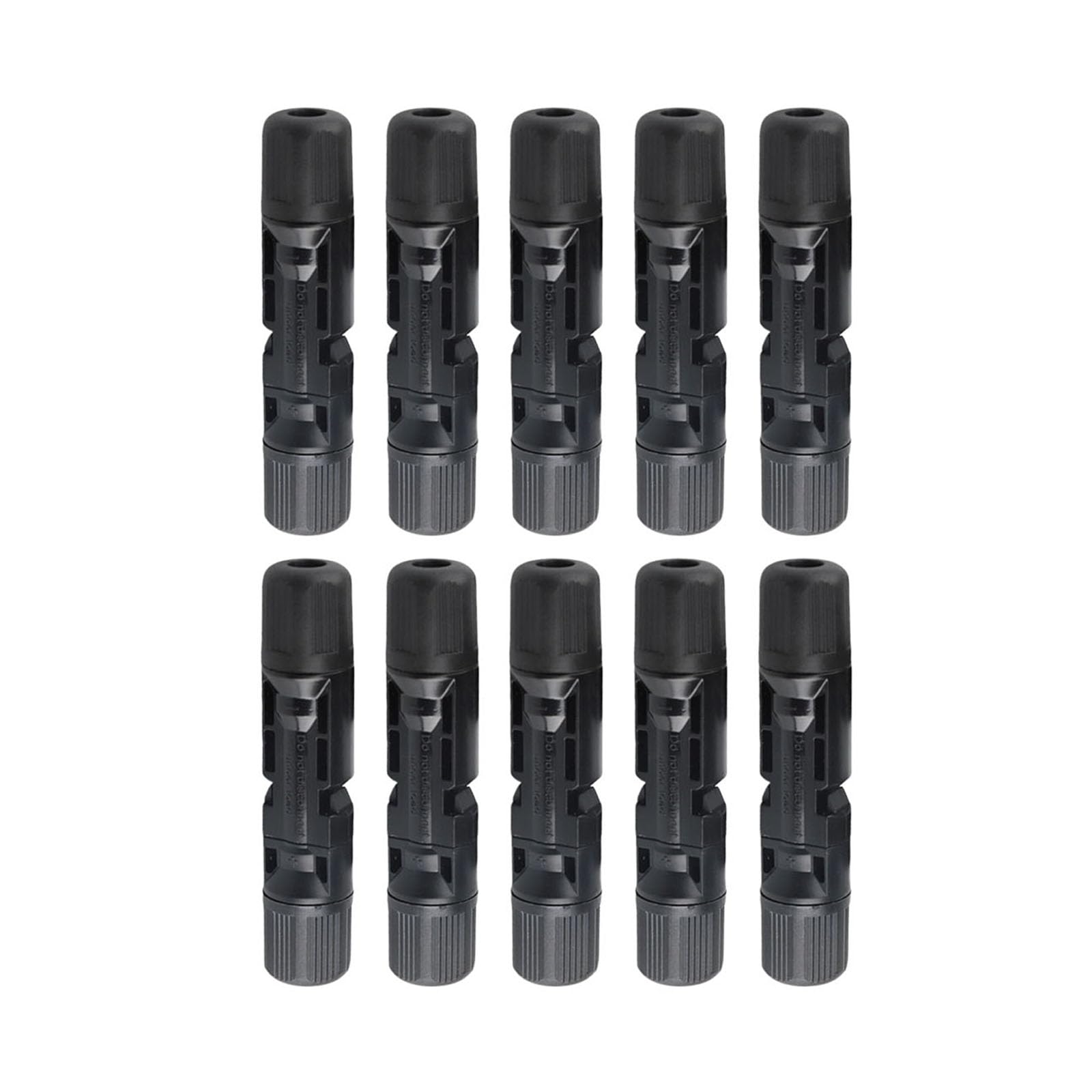 Kalttoy Multicolor 10Pcs Practical Photovoltaic Connectors Ensuring Safe Connection With Connection In Harsh Conditions Daily Use Waterproof Connectors