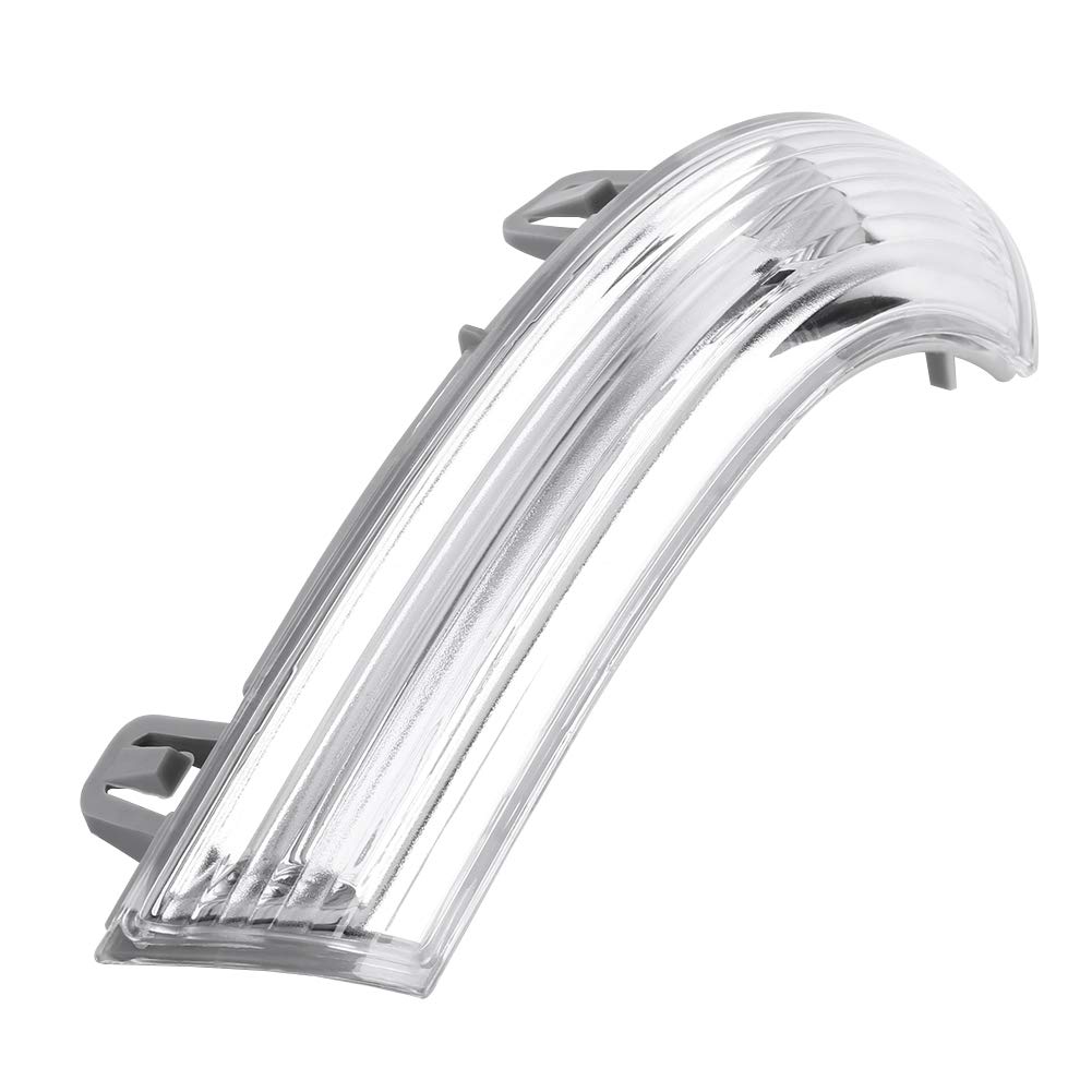 KIMISS Luz de señal de del Espejo, indicador de Espejo del ala Lateral Izquierda Señal de con Bombilla LED para MK-5 1K0949101