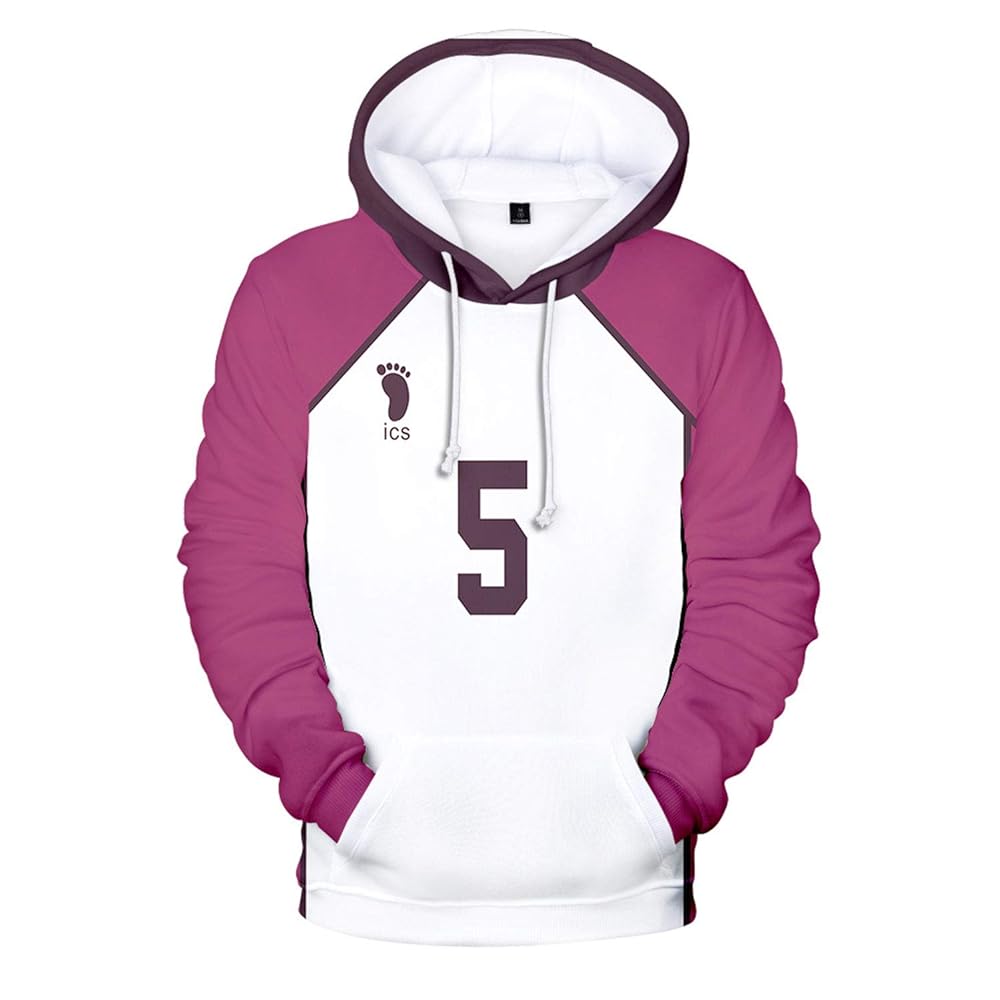 Sleeve Oikawa Hoodie Amazon CosplayCos Oikawa Hoodie Seijoh Team