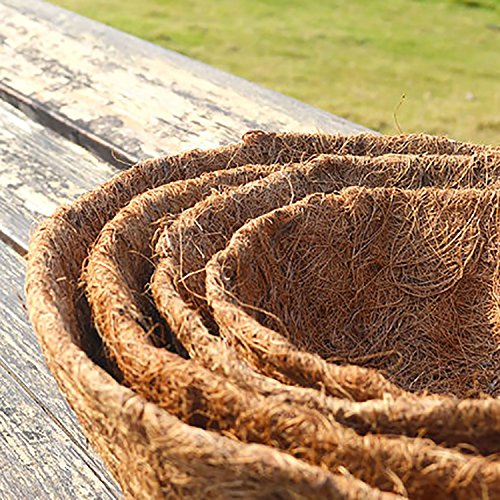 rescozy Round Replacement Coco Fiber Basket Liner, 12Inch Buy Online