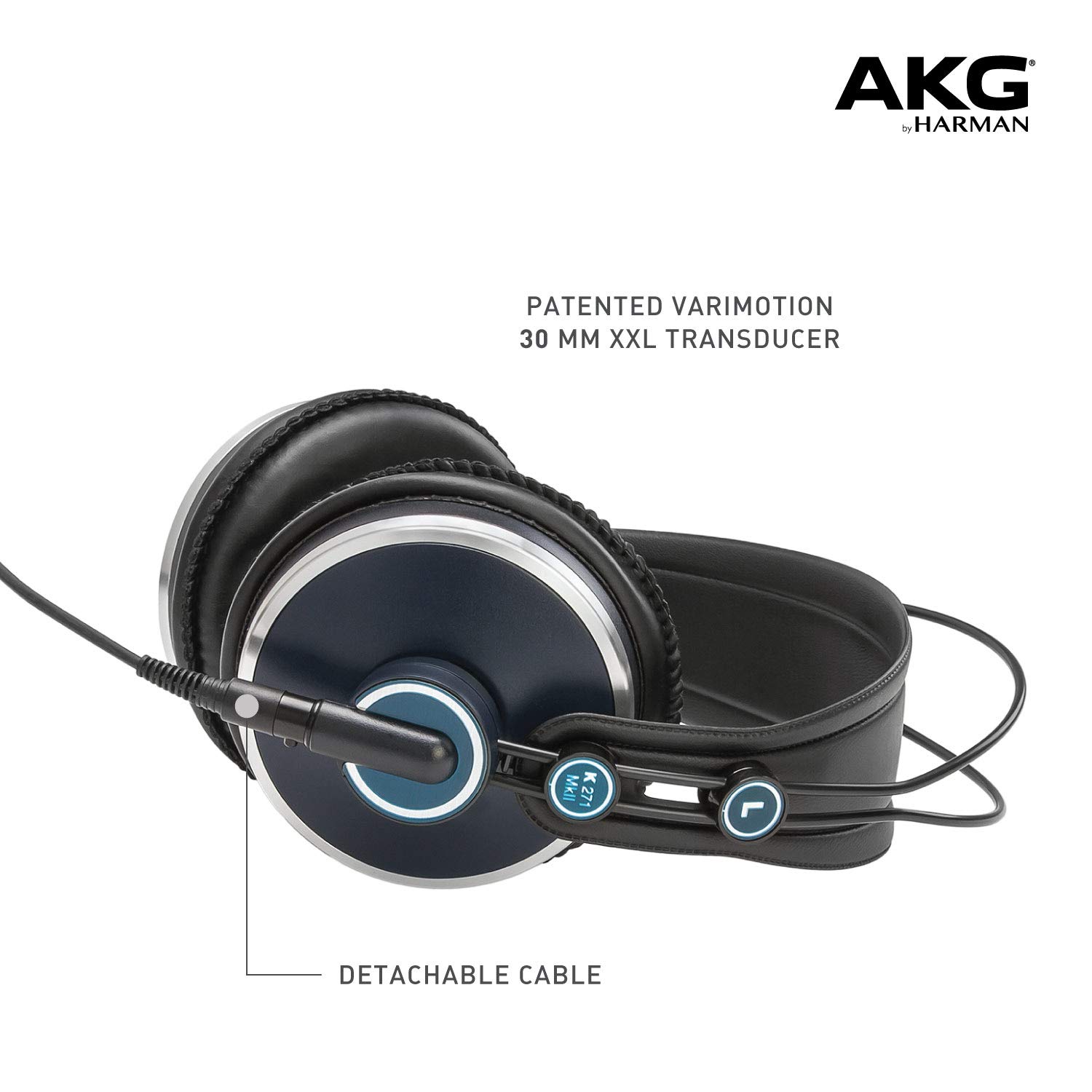 AKG K271 MKII AKG K271 MKII Professional Studio Headphones (Pack of 1) -  (Pack of1) : Amazon.ae: Musical Instruments