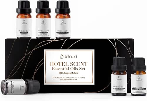 JCLOUD Hotel Diffuser Oils Set | Top 6 Luxury Hotel