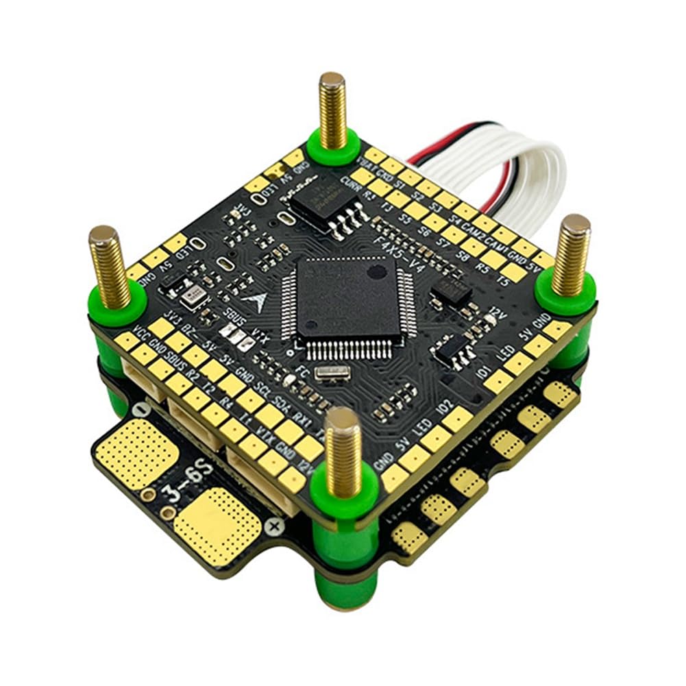F460 V4 FPV Stack FC&ESC F405 V4 Contrôleur de Vol 60A AM32 3-6S ESC pour Drone de Course FPV