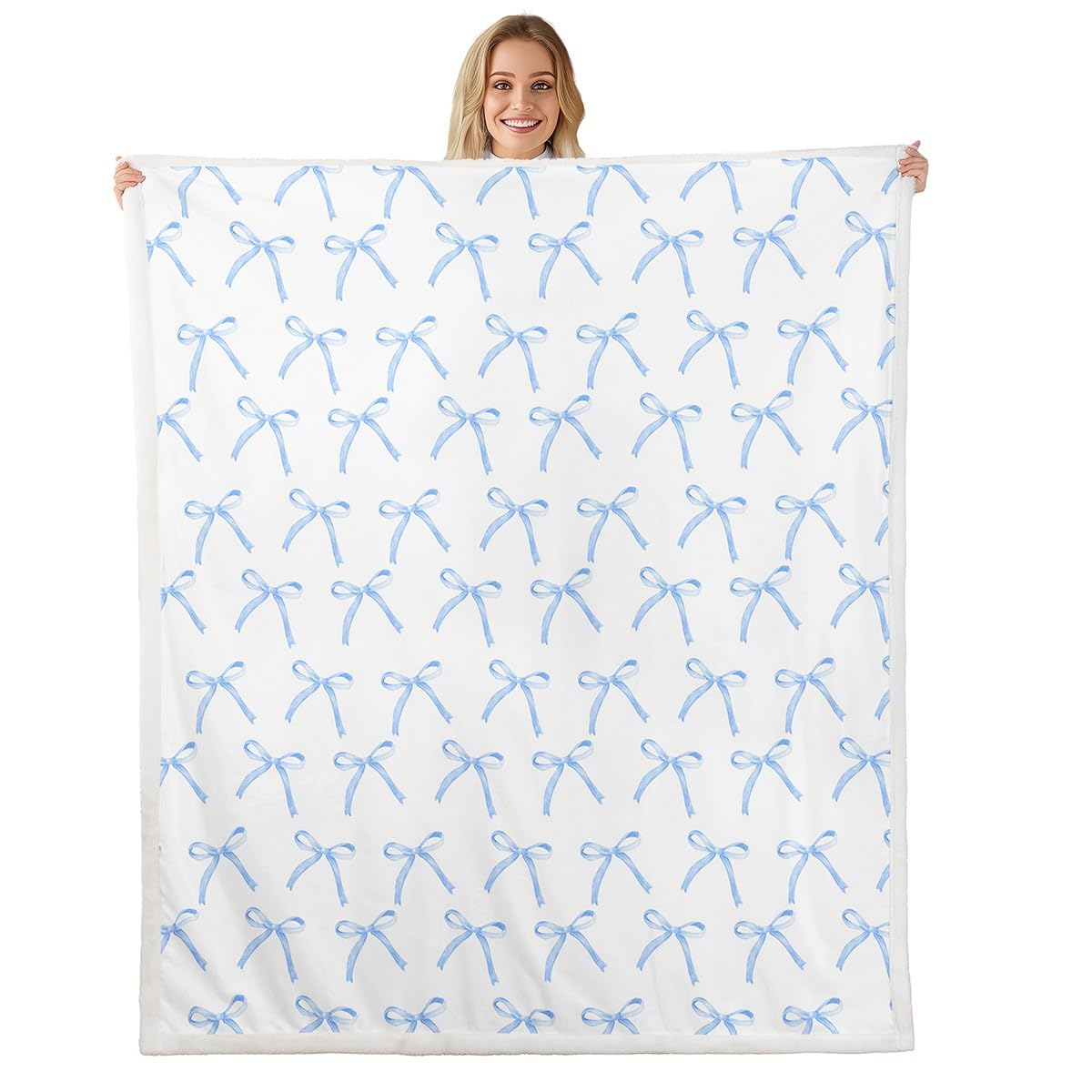 Couverture polaire bleue grand lit finie les nuits froides d'hiver