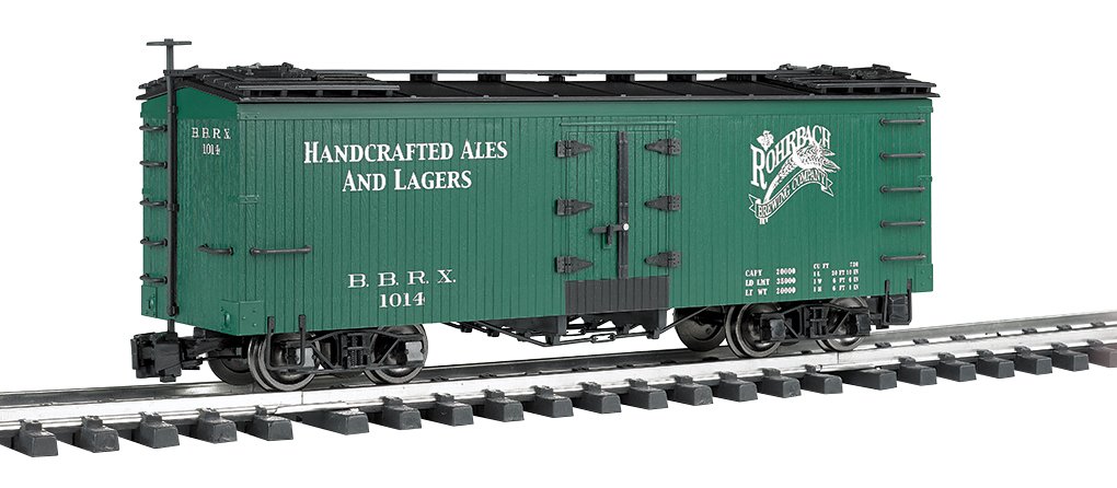 Train Rolling Stock Reefer Car Rohrbach Brewing Large Scale
