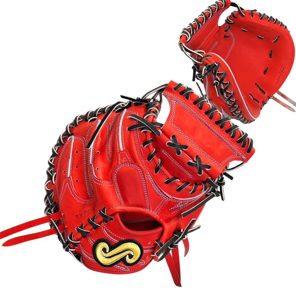 Amazon | 硬式キャッチャーミット 要 捕手用 TYPE-C100 名前の無い
