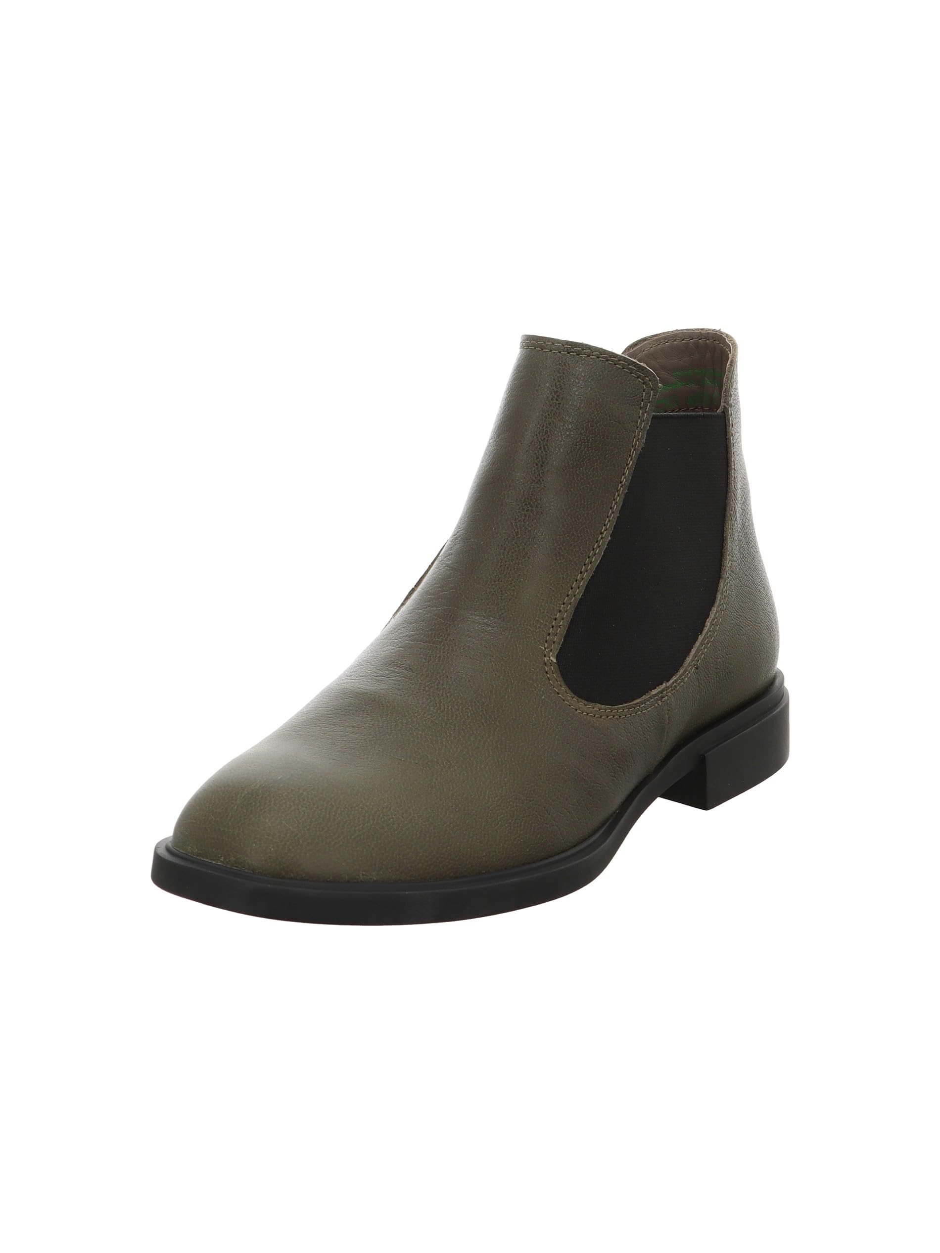 Think! Damen Nina Damen Chromfrei Gegerbte Nachhaltige Chelsea BootStiefelette