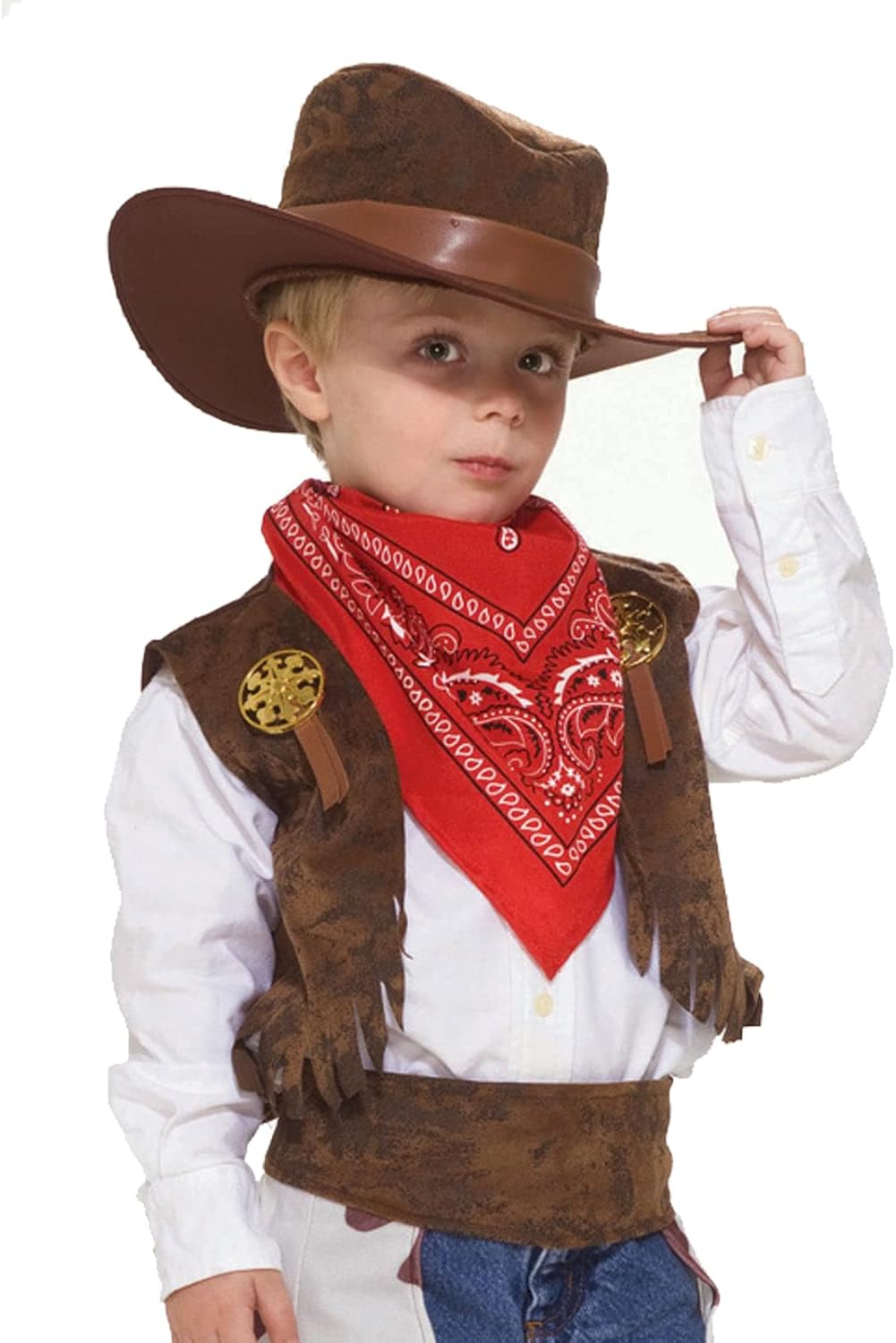 Rubies Cowboy Kid Costume for Kids, Boy's Small - Image 2