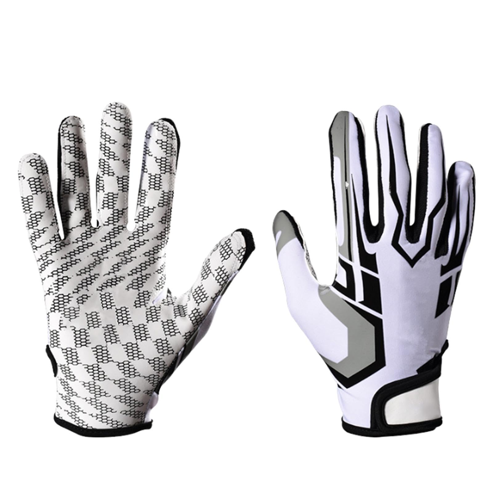 Fulenyi Gants de frappe pour baseball – Gants de protection antidérapants | Gants respirants, paume super adhérente, gants de jeu de baseball pour adultes, hommes et femmes