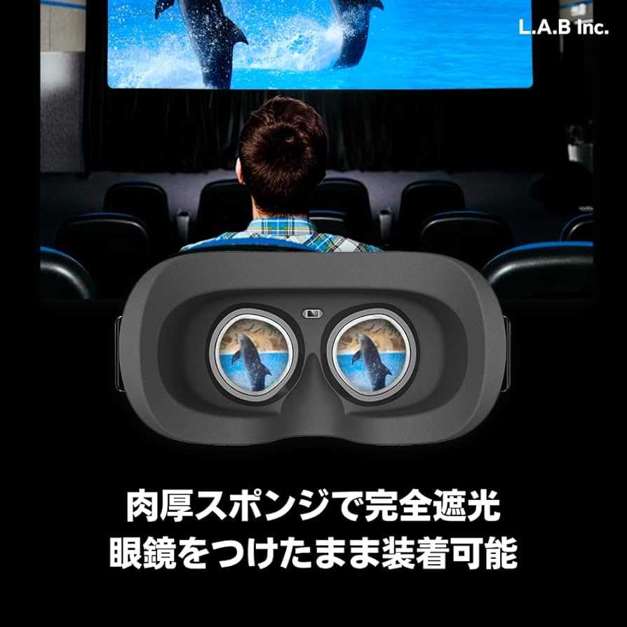 Amazon.co.jp: L.A.B.Inc. DPVR-4D VRヘッドマウント【MicroSD】カード