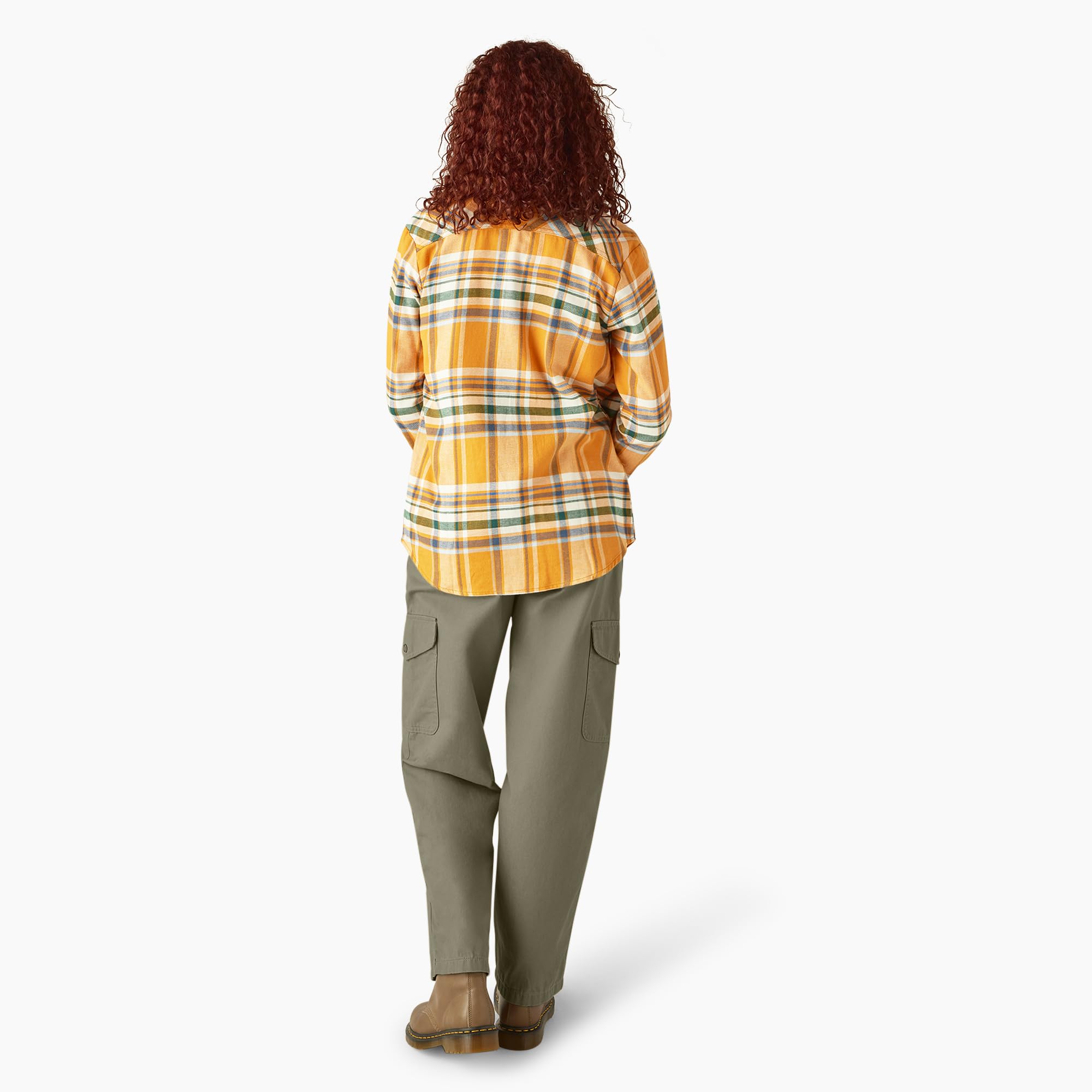 Dickies L/S Plaid Shirt Camicia Scozzese da Donna L/S Donna