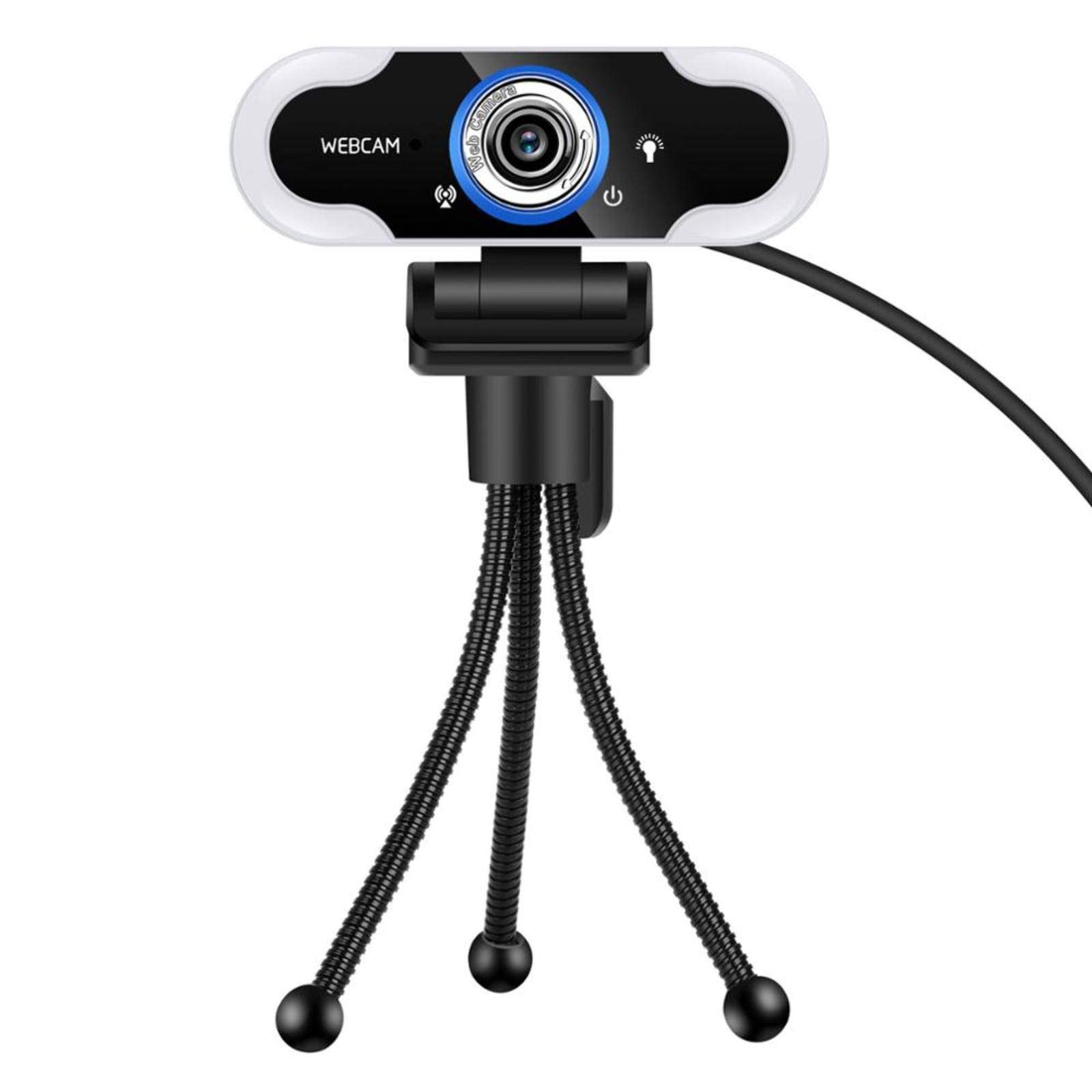 Webcam New Fill Light Web Camera1080 P Full H D Webcam2 M P Conference P C Camerawith Microphonefor Live Broadcast Video Usb Webcam