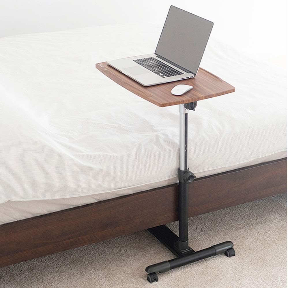 Adjustable Portable Lazy Table Desk Stand Rolling Tray Sofa Bed Stand for Laptop Computer Notebook