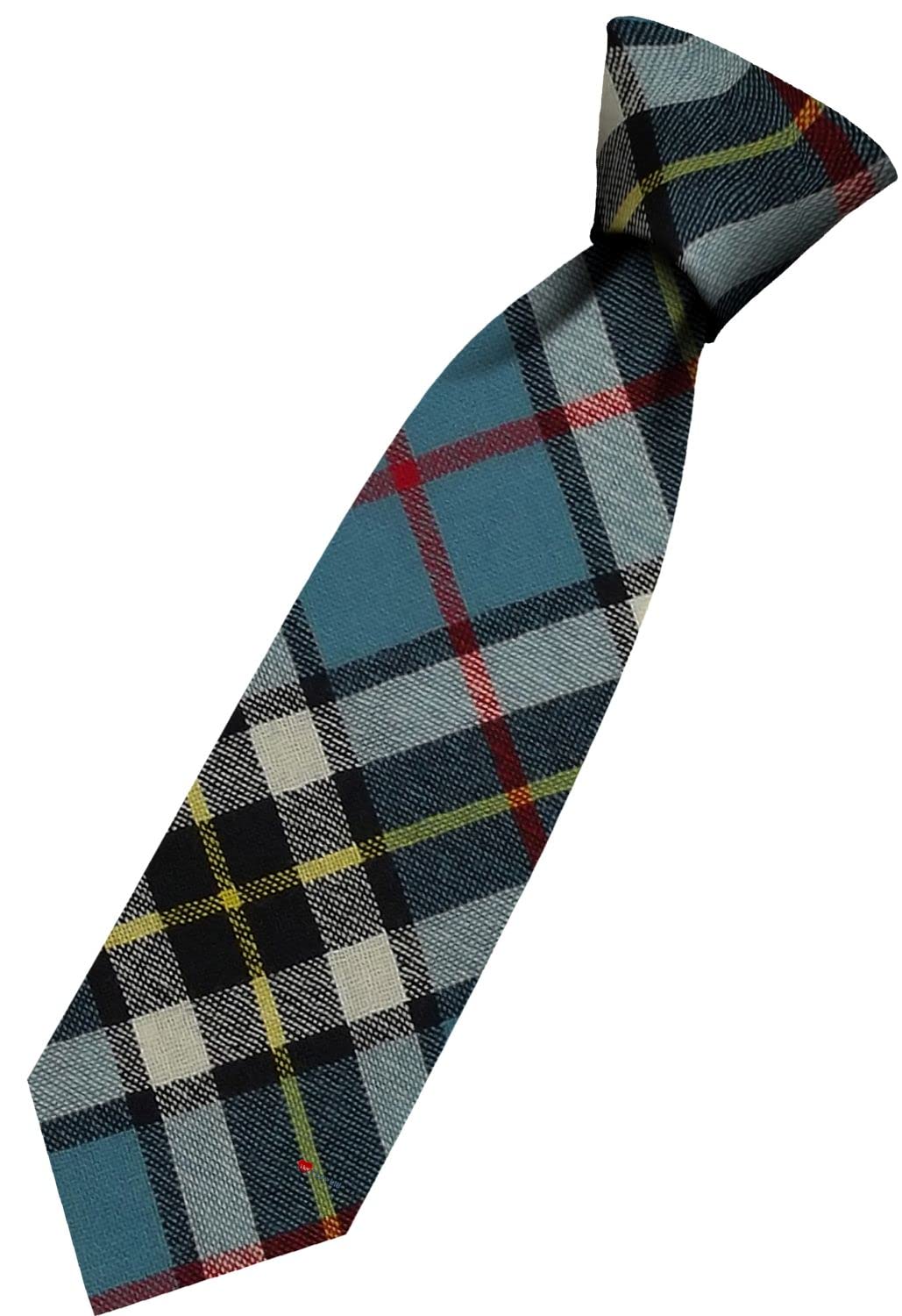 I Luv Ltd Men's Thomson Modern Wool Tie Woven And Hand Made In Scotland In Tartan Scottish Clan Ties