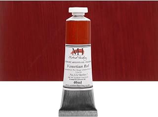 Michael Harding Artist Oil Colours, Venetian Red, 40ml Tube, 12240